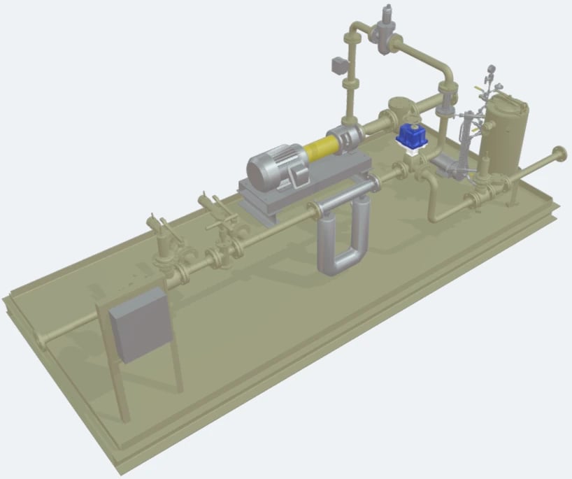 Advanced LACT unit setup with an on-site meter prover, emphasizing the range of configurations available for tailored engineering needs. Advanced LACT unit setup with an on-site meter prover, emphasizing the range of configurations available for tailored engineering needs.