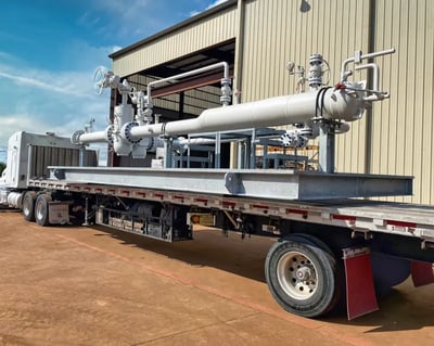 Photo: A pigging launcher & receiver skid on its way to power up pipelines across the country, fabricated by Power Service, a DistributionNOW company. Photo: A pigging launcher & receiver skid on its way to power up pipelines across the country, fabricated by Power Service, a DistributionNOW company.