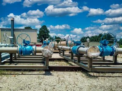 Photo: Our pipeline launchers and receiver skids are prepped and ready for shipping to keep our customer's pipelines. Photo: Our pipeline launchers and receiver skids are prepped and ready for shipping to keep our customer's pipelines.