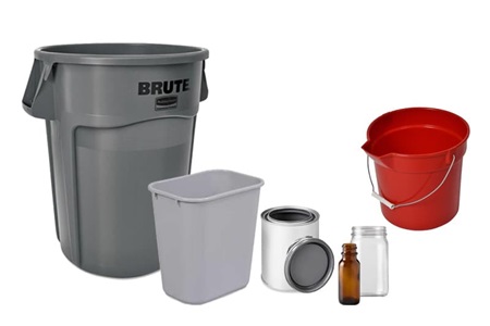 DNOW sells trash receptacles such as garbage cans, waste containers, and recycling bins, or some type of storage containers, jars or bottles DNOW sells trash receptacles such as garbage cans, waste containers, and recycling bins, or some type of storage containers, jars or bottles