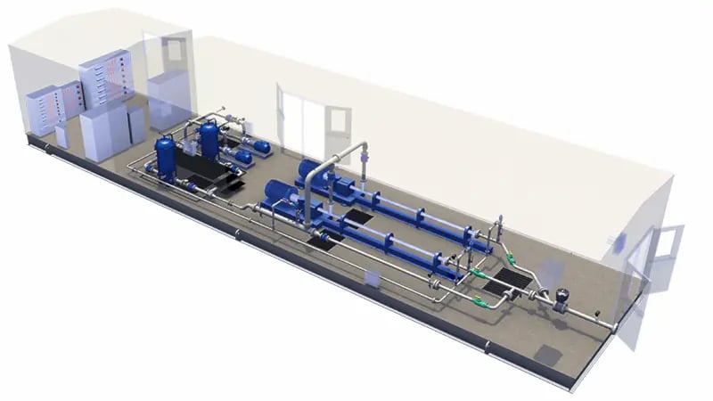 Power Service's Salt Water Disposal (SWD) unit with control logic for #FlexibleFlowManagement, #WaterManagement and #FlowControlSolutions Power Service's Salt Water Disposal (SWD) unit with control logic for #FlexibleFlowManagement, #WaterManagement and #FlowControlSolutions