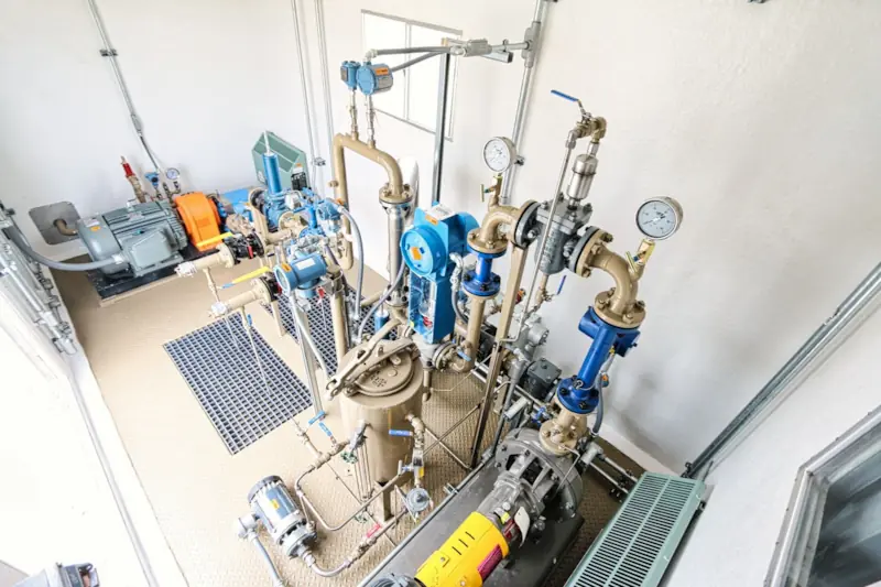 Photo: Power Service, a DistributionNOW company, installs high-quality instrumentation gauges on our Lease Automatic Custody Transfer Units. Photo: Power Service, a DistributionNOW company, installs high-quality instrumentation gauges on our Lease Automatic Custody Transfer Units.