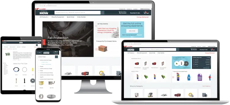 Sign in to shop.dnow.com, register for an account, or download the DNOW eCommerce Mobile App to access real-time, account-specific pricing, new items, digital catalogs, informative buying guides, and interactive tools that can help you make smarter buying choices. Sign in to shop.dnow.com, register for an account, or download the DNOW eCommerce Mobile App to access real-time, account-specific pricing, new items, digital catalogs, informative buying guides, and interactive tools that can help you make smarter buying choices.