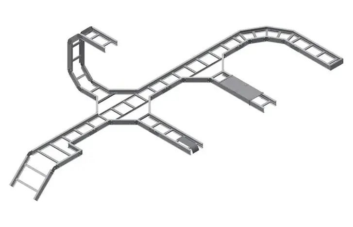 Oglaend FOE: cable ladder system for electrical & instrumentation installations, made of corrosion resistant FRP/GRP Oglaend FOE: cable ladder system for electrical & instrumentation installations, made of corrosion resistant FRP/GRP