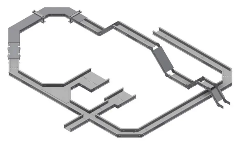 Oglaend FTE: composite cable tray system for electrical & instrumentation installations. It has pre-slotted trays, FRP material & high load capacity. Oglaend FTE: composite cable tray system for electrical & instrumentation installations. It has pre-slotted trays, FRP material & high load capacity.